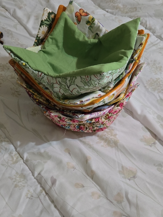 Hand Crafted Other - Bowl Cozies - Handmade Set Of 2 Bowl Cozies Of Your Choice